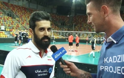 Kadziu Project - Saeid Marouf, reprezentant Iranu, przed meczem z Polską