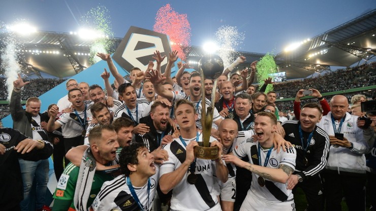 Legia Warszawa mistrzem Polski!