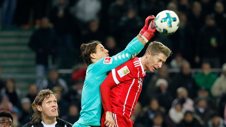 Borussia Mönchengladbach pokonała Bayern Monachium! Lewandowski bez gola