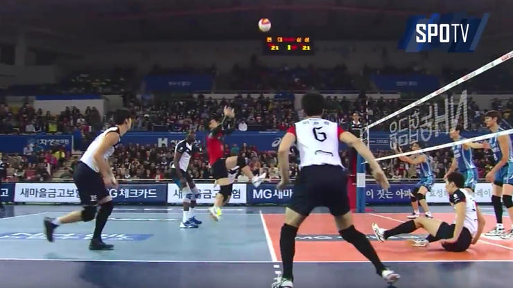 Latający libero. Efektowna wystawa! (WIDEO)