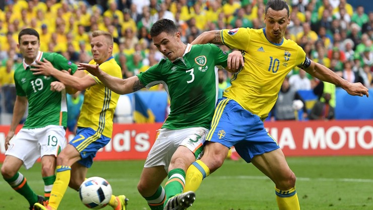 Ibrahimovic z asystą, jednak Szwecja tylko z remisem w starciu z Irlandią