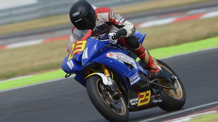 Pasek bez punktów po zaciętej pogoni w Schleiz