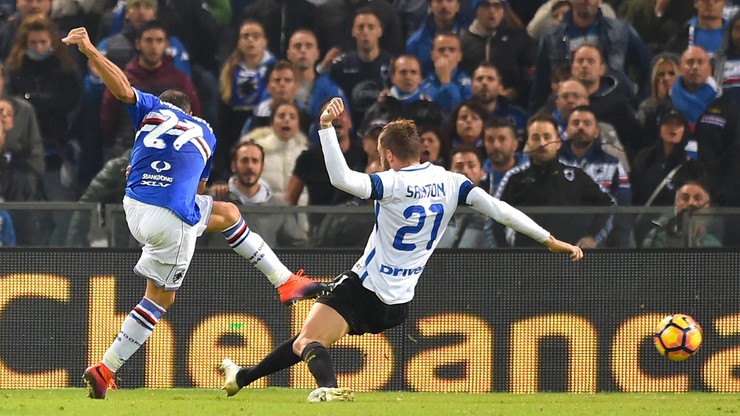 Serie A: Linetty asystuje, Sampdoria ogrywa Inter!