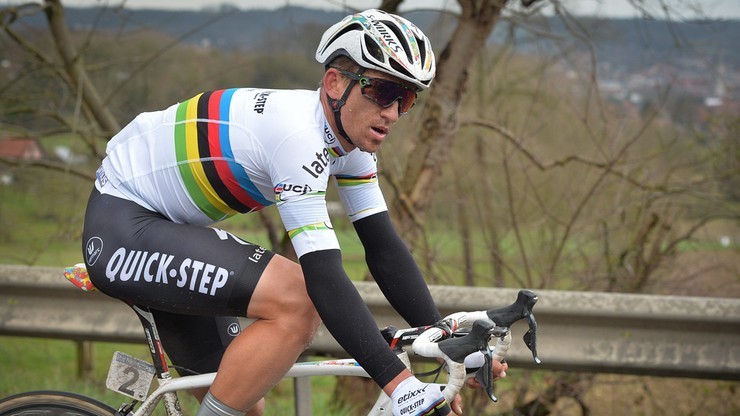 Landa wygrał etap, atak Kwiatkowskiego