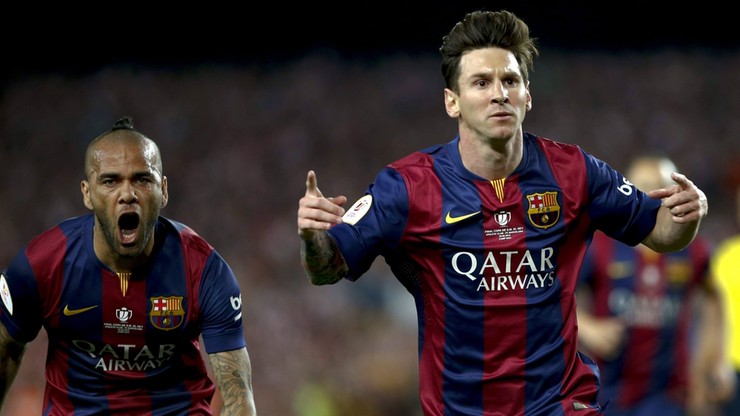 Magiczny Messi, rekordowy tercet. Barcelona kroczy po potrójną koronę