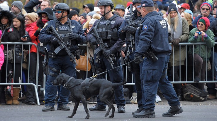 Nowojorska parada z okazji Święta Dziękczynienia