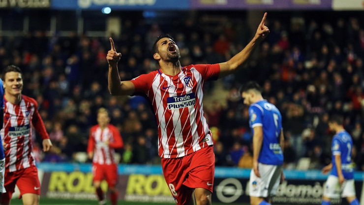 Puchar Hiszpanii: Atletico bliżej ćwierćfinału, powrót Diego Costy
