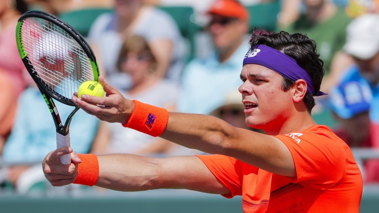 ATP w Miami: Raonic przegrał z kontuzją uda