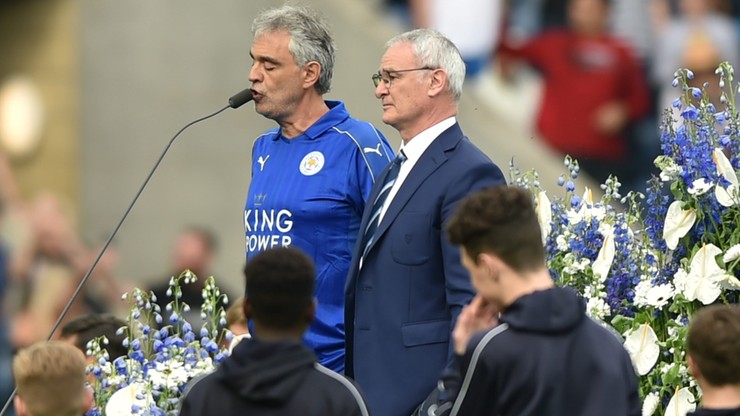Andrea Bocelli zaśpiewał przed meczem Leicester! Publika oszalała (WIDEO)