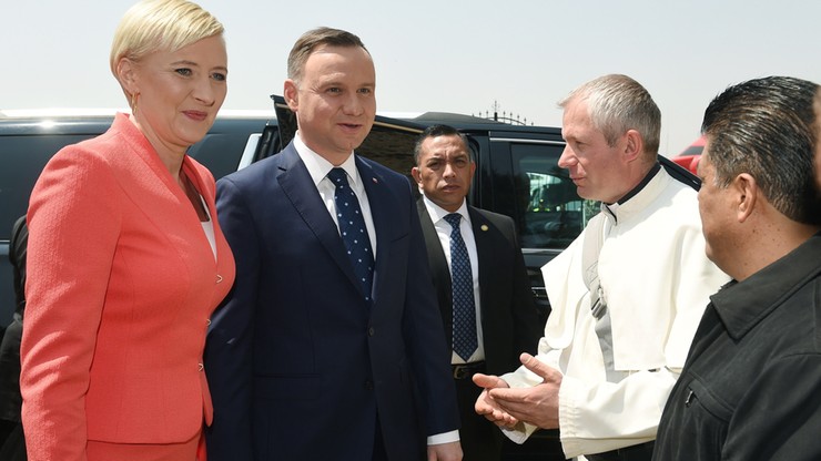Para prezydencka w misji pallotyńskiej w Tenango del Aire w Meksyku