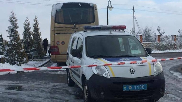 Ukraina: bomba eksplodowała w nocy pod polskim autokarem. Był pusty, nikt nie ucierpiał