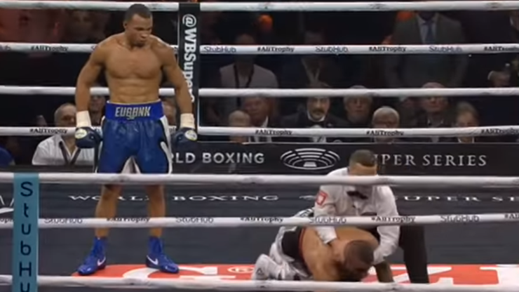 WBSS: Eubank Jr brutalnie znokautował rywala (WIDEO)