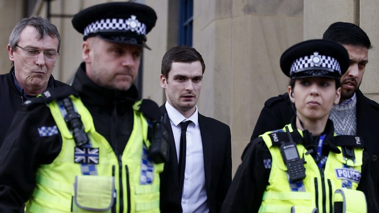 Adam Johnson zaatakowany pod więziennym prysznicem