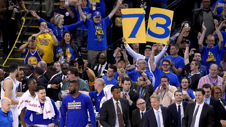 Golden State Warriors pobili legendarny rekord Chicago Bulls!