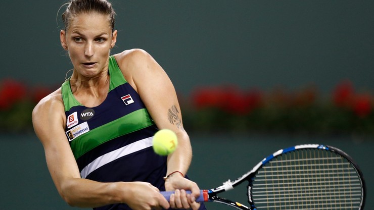 Turniej WTA w Indian Wells: Pliskova drugą półfinalistką
