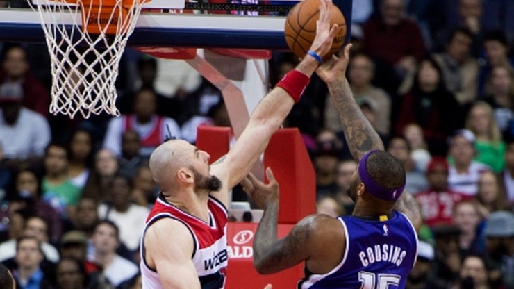 Gortat zdobył 25 punktów. Czwarte z rzędu zwycięstwo Wizards