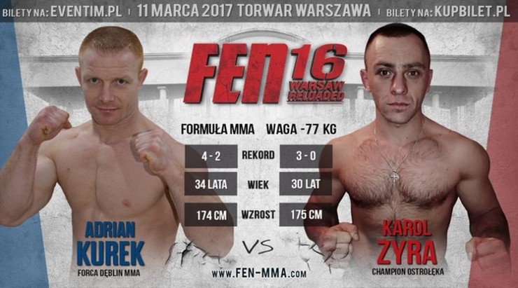 FEN 16: Kurek - Zyra na otwarcie gali!