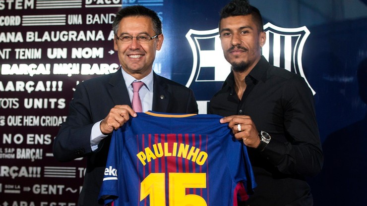 Paulinho 20 tysięcy razy gorszy od Neymara. Tylko jedna sprzedana koszulka