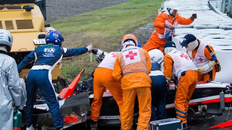 Bild: Bianchi ma poważne obrażenia głowy, jest operowany