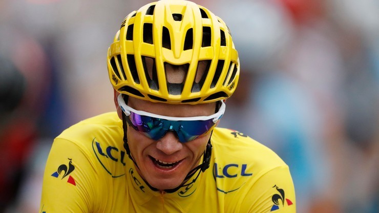 MŚ w kolarstwie: Froome wjechał pod górę... nago!