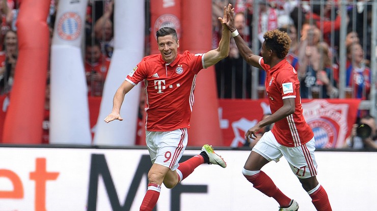 Lewandowski królem strzelców Bundesligi w sezonie 2015/2016