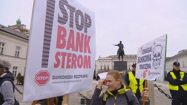 Frankowicze chcą komisji śledczej. W sprawie banków, które udzielały kredytów denominowanych do szwajcarskiej waluty