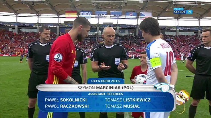 Tak wyglądało Euro 2016 sędziego Marciniaka (WIDEO)