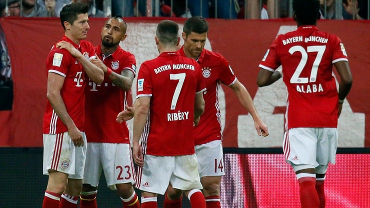 Lewandowski dziewiąty raz w jedenastce kolejki "Kickera"