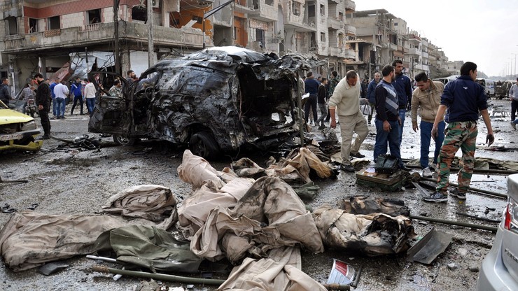 Intensywne rosyjskie naloty przed rozejmem w Syrii