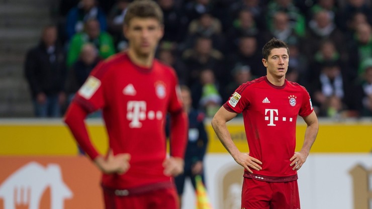 Bayern poległ 1:3. Lewandowski bez gola