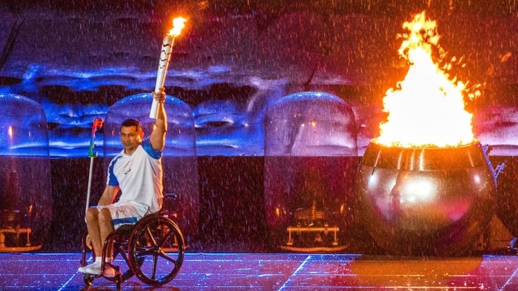 Deszczowe otwarcie igrzysk paraolimpijskich (ZDJĘCIA)