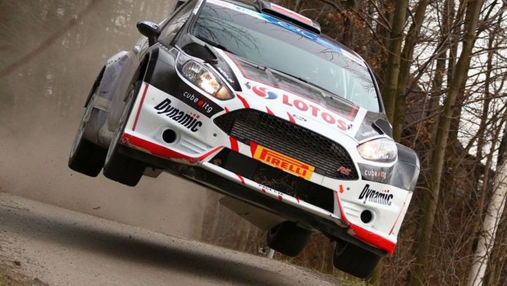 Rajdowe ME: Kajetanowicz ciągle drugi w Estonii