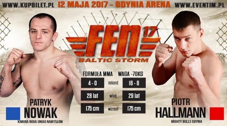FEN 17: Hallmann - Nowak w karcie walk