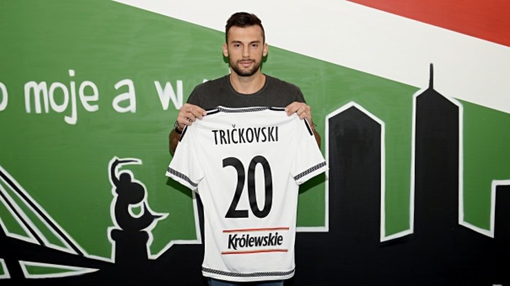 Trickovski nowym piłkarzem Legii Warszawa