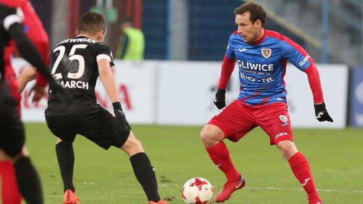 Ekstraklasa: Cracovia poległa w Gliwicach