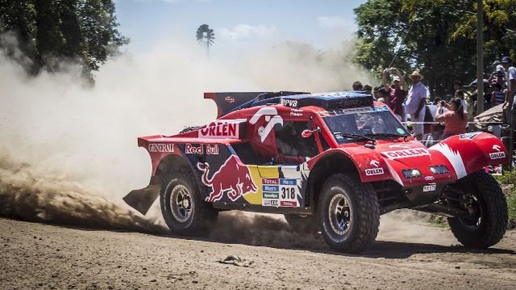 Rajd Dakar: Samochód Małysza kompletnie spłonął