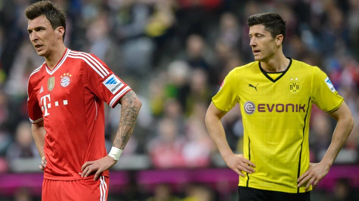 Liga Mistrzów: Sfrustrowany Mandżukić odgrywał się na Lewandowskim (WIDEO)