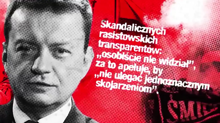 "Rząd PiS sankcjonuje polityczne zdziczenie i puszcza oko do ekstremistów". Nowy spot PO