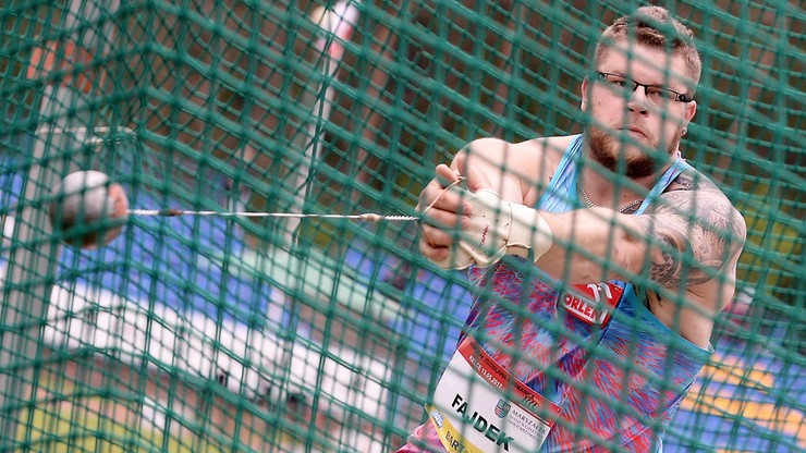 Mityng w Kielcach: Fajdek z najlepszym w tym roku wynikiem na świecie