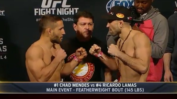 UFC Fairfax: Zawodnicy zważeni. Tylko Masvidal poza limitem