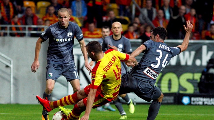 Cudowny gol pogrążył Legię w Białymstoku! Cernych bohaterem Jagi