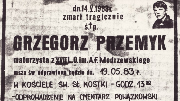 "Żeby nie było śladów. Sprawa Grzegorza Przemyka"
