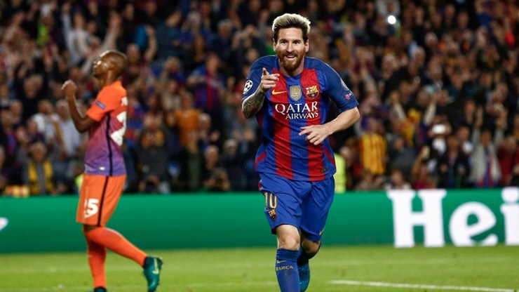 Barcelona rozbiła Manchester City! Gol Lewandowskiego dla Bayernu