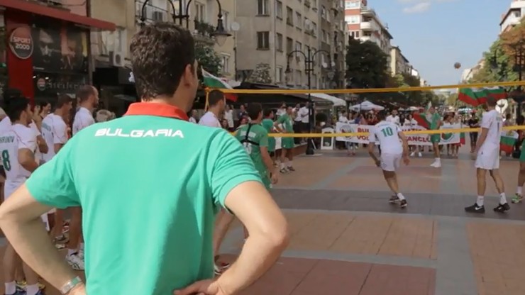 Siatkarze aktorami? Bułgarzy promują ME mężczyzn