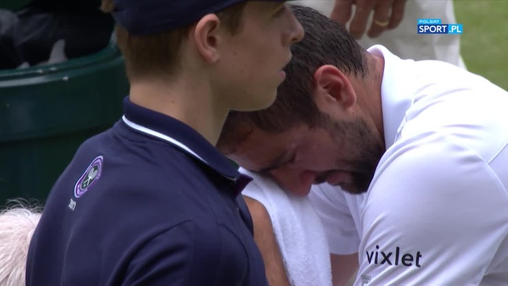 Cilic rozpłakał się w finale Wimbledonu