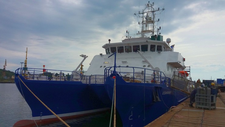 Kosztowny katamaran "Oceanograf". Będzie zawiadomienie prokuratury