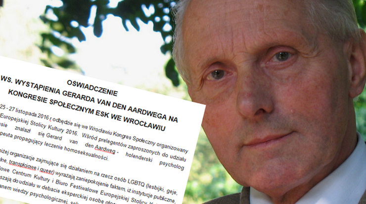 Propaguje leczenie homoseksualizmu. Ma wystąpić na Kongresie Społecznym ESK. Organizacje pozarządowe protestują