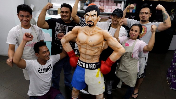 Pacquiao - facet z... czekolady!