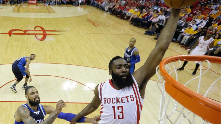 Rockets w półfinale play off, Spurs niewiele brakuje