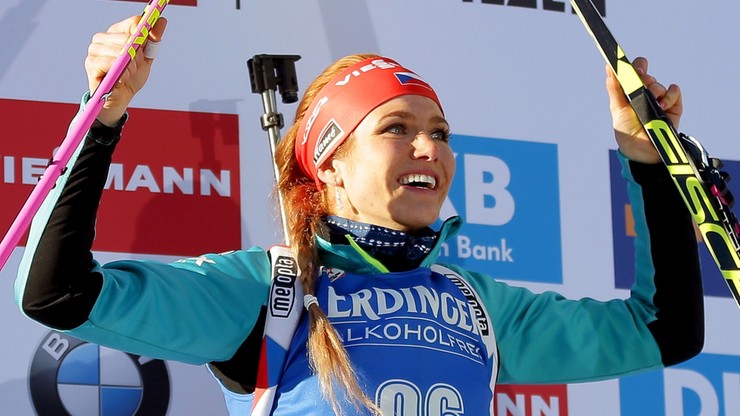 MŚ w biathlonie: Złoto Koukalovej, najlepsza z Polek na 38. miejscu